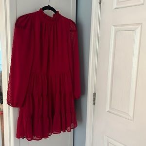 Beautiful red dress (M)